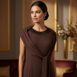 Lovely Liz Claiborne,A Touch of Romance long dress